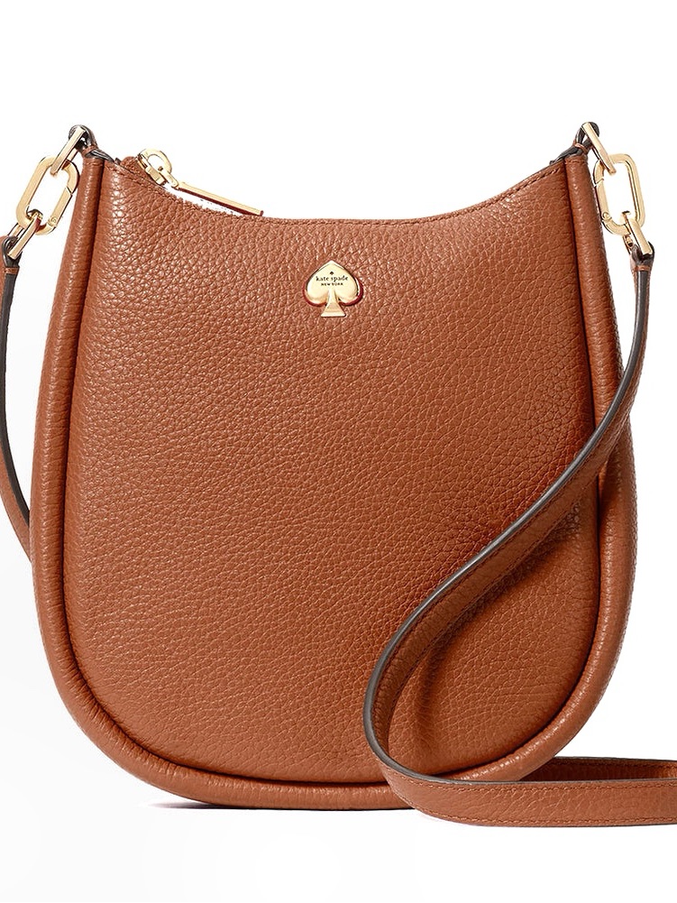 Kate Spade Kayla Small Crossbody Bag - Warm Gingerbread Tan Brown